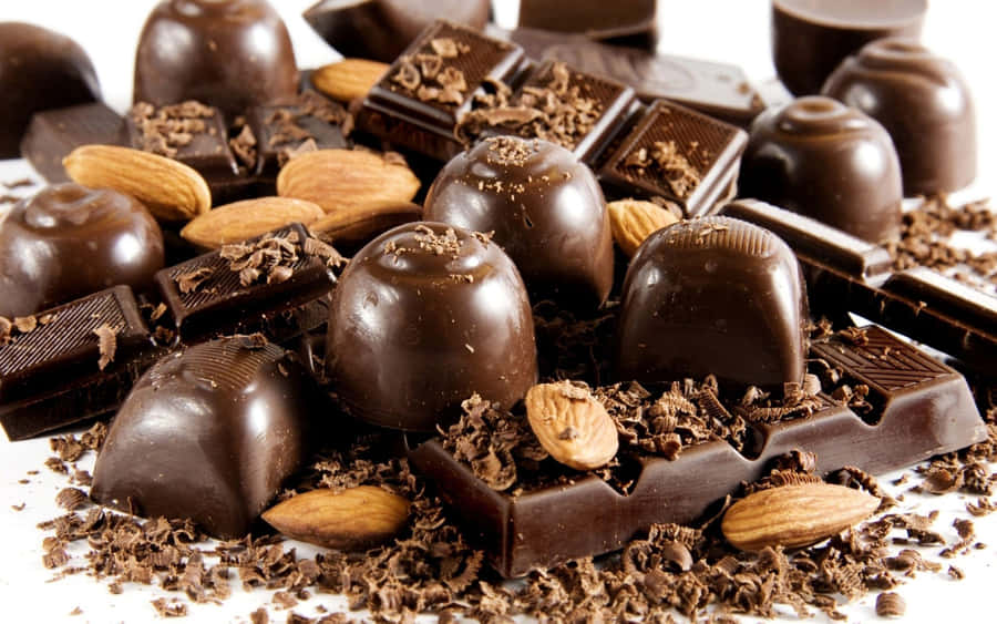 Papelde parede de chocolate amargo 2560 x 1600.