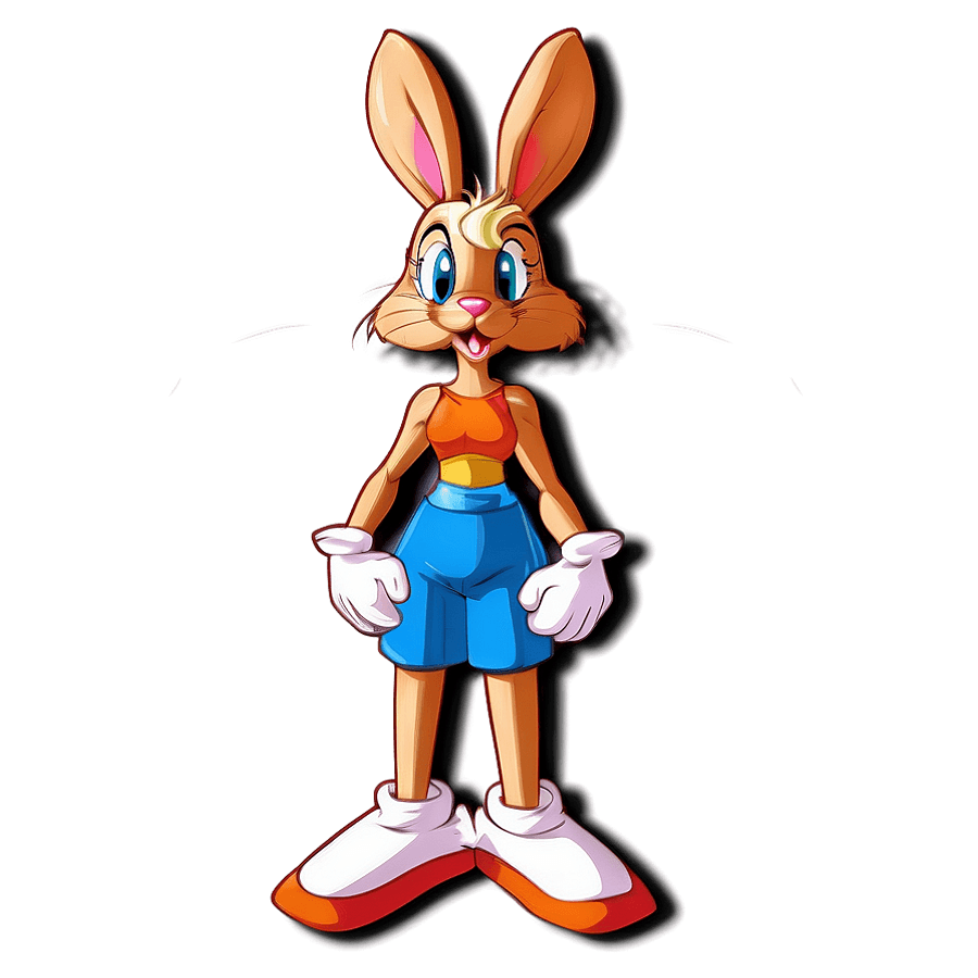 Digital Drawing Lola Bunny PNG ujt55