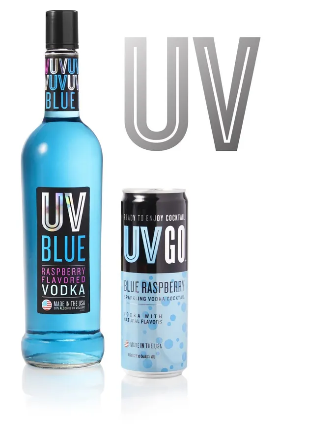 Uv Vodka Blue Can