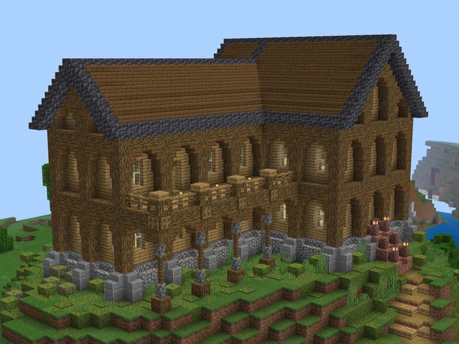 Papelde parede Minecraft Server 2048 x 1536