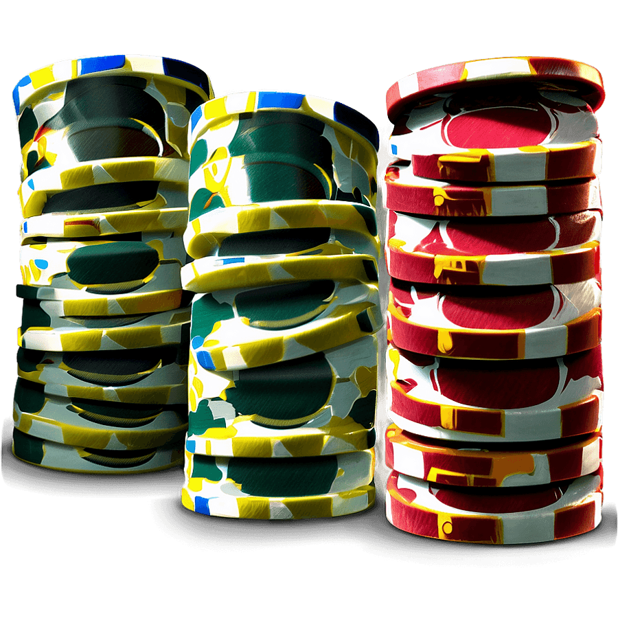 Poker Chips Bluff PNG 77