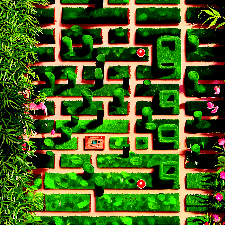 Secret Garden Maze PNG 05242024