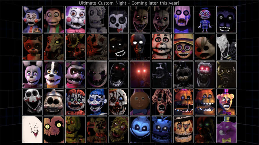 UltimateCustom Night 1600 x 900 baggrundsbillede