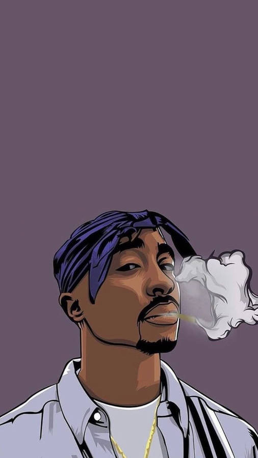 Download Tupac Shakur Animated Wallpaper | Wallpapers.com