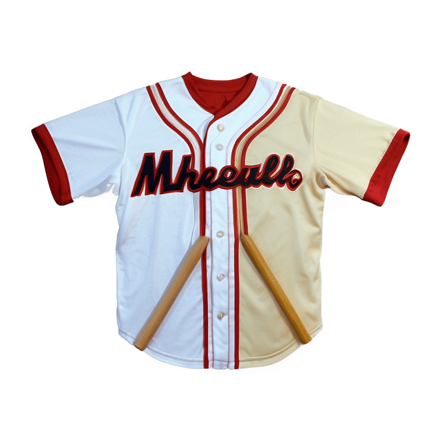 Baseball Team Jersey PNG 06282024