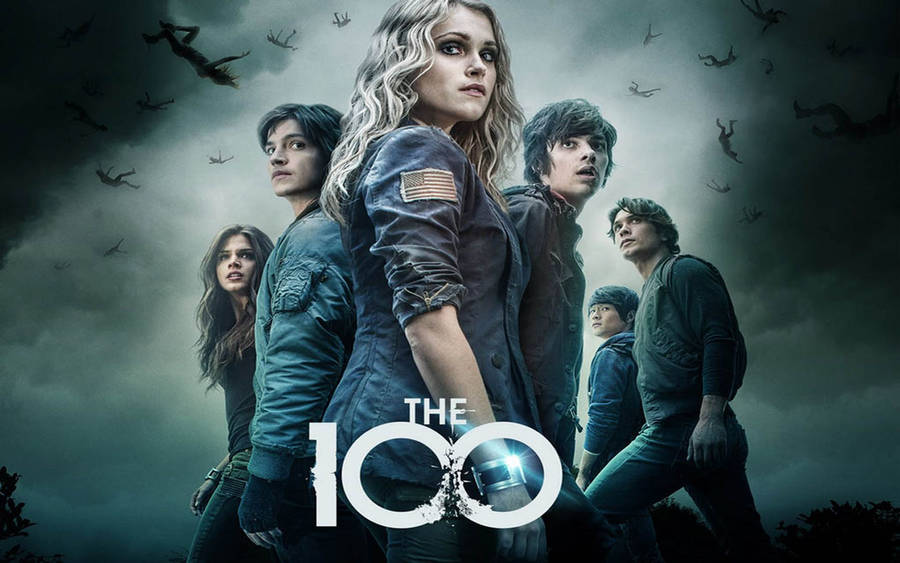 Tv show poster of The 100 wallpaper