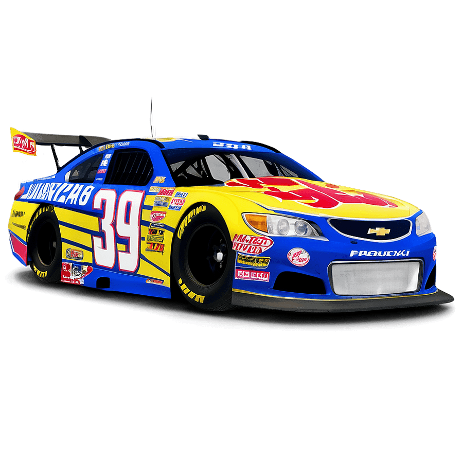 NASCAR Racing Car PNG 05242024