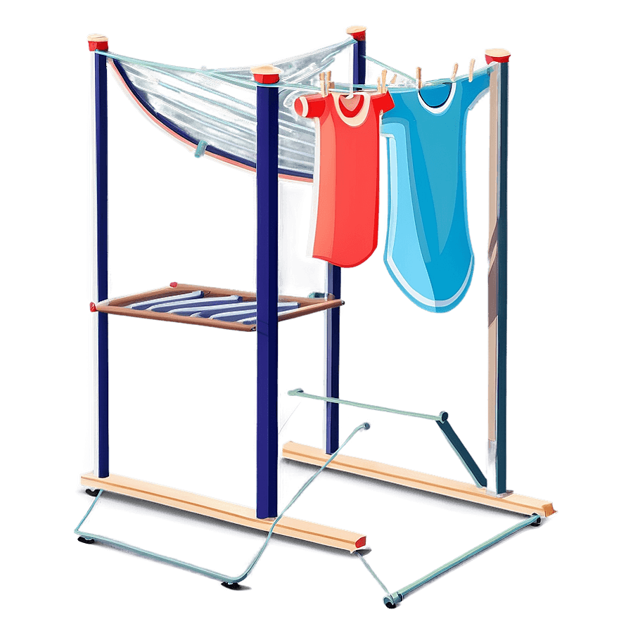 Retro Style Clothes Dryer PNG 54