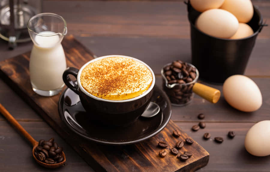 Mjölkoch Kaffe 1332 x 850 bakgrundsbild