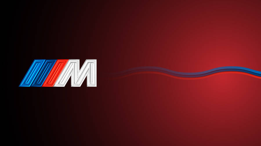 Gradient Red BMW M Logo