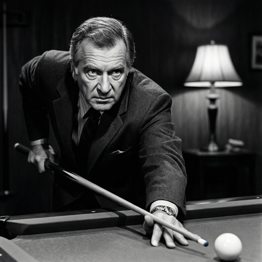 Jack Klugman as pool player in classic Twilight Zone episode