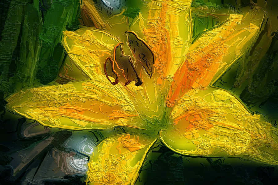 GelbeKunst 1600 x 1063 Hintergrundbild