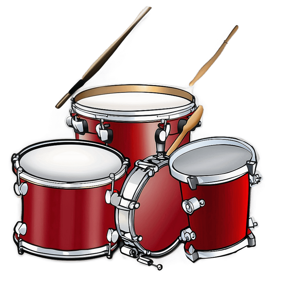Toy Drum Set PNG 66