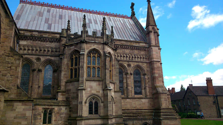 Hereford Katedral Udadgående Arkitektur