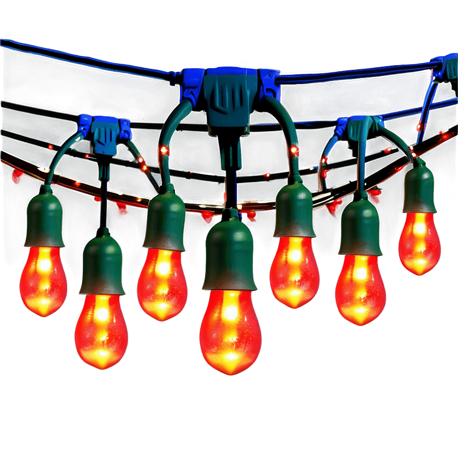 Wireless Christmas String Lights PNG 06292024
