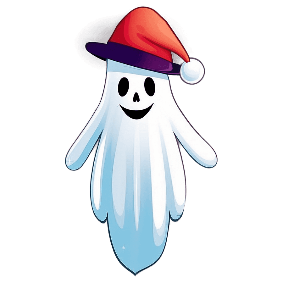 Festive Ghost PNG 05242024