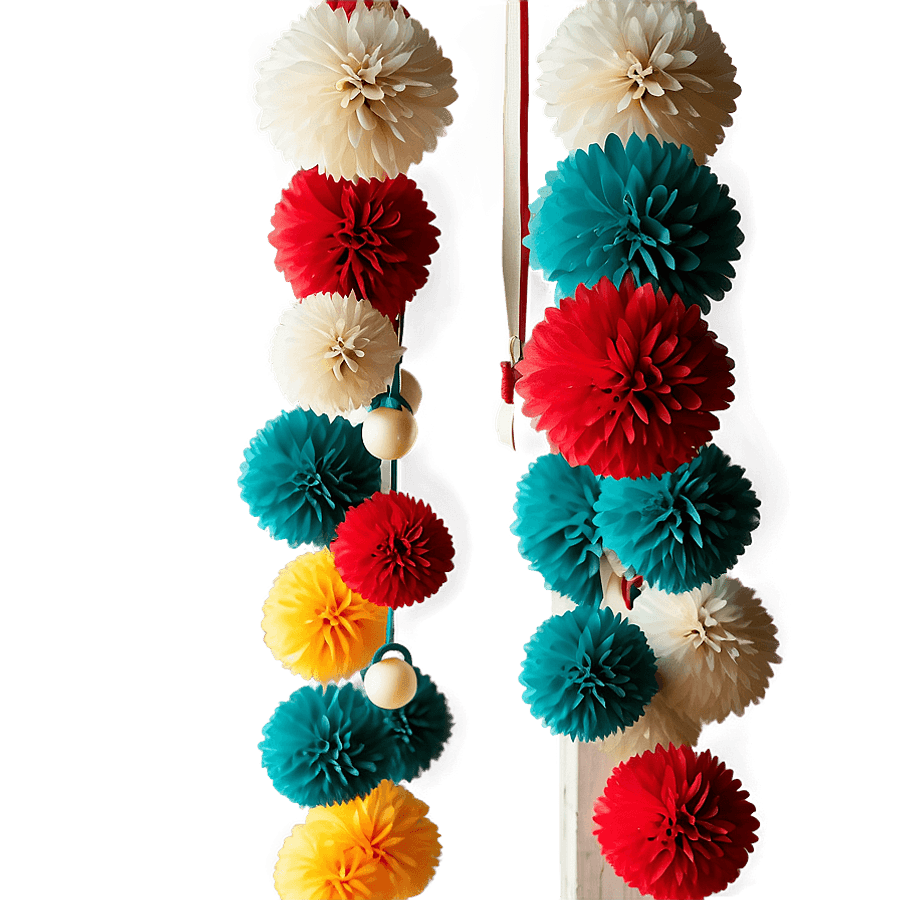 Pom Pom Decoration PNG gon