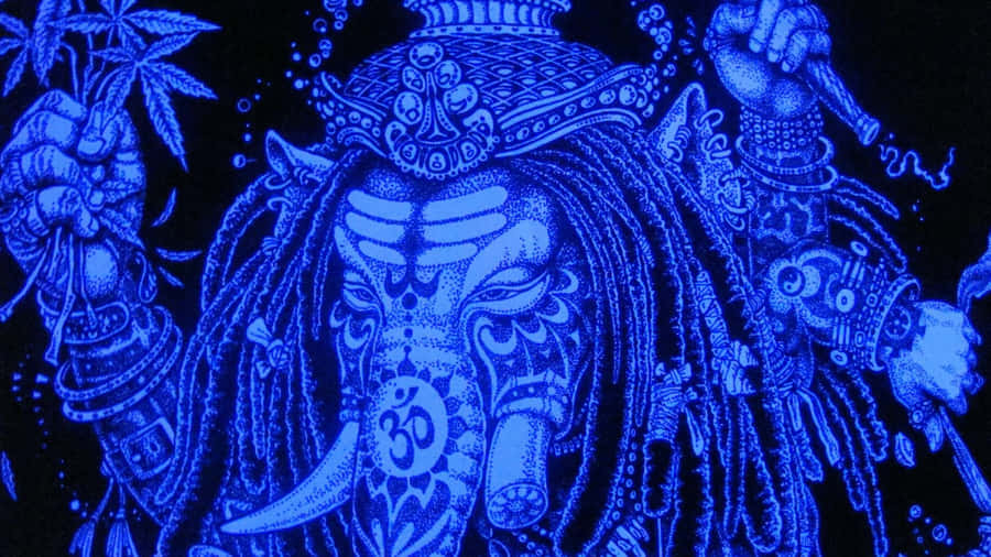 PsychedelischesNatur 1920 x 1080 Hintergrundbild