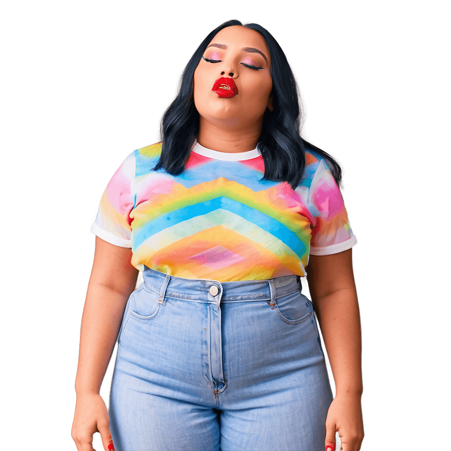 Plump Baddie Lips PNG elv