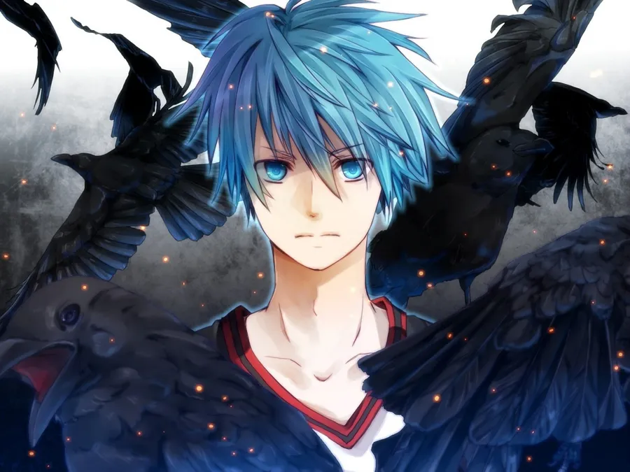 Anime Blue Boy