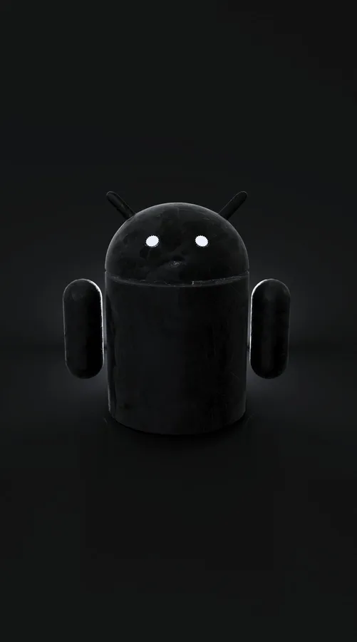 Dark Android 3D Logo