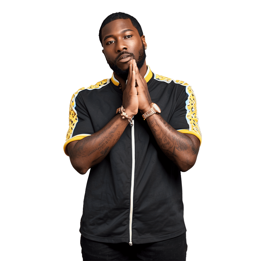 Meek Mill Pose PNG 06232024