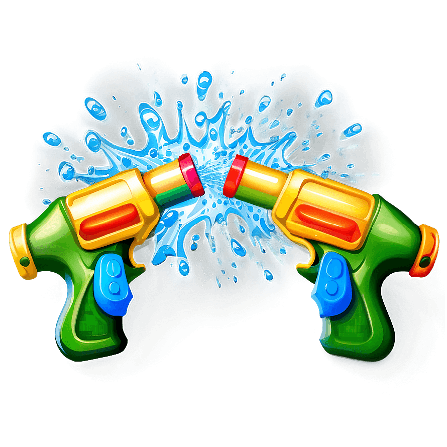 Water Gun Fight PNG uyh28