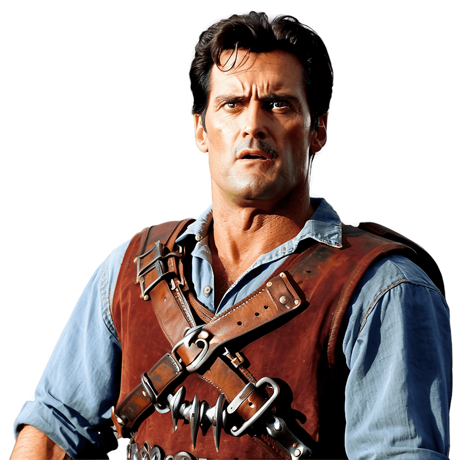 Ash Williams Army of Darkness PNG 06112024