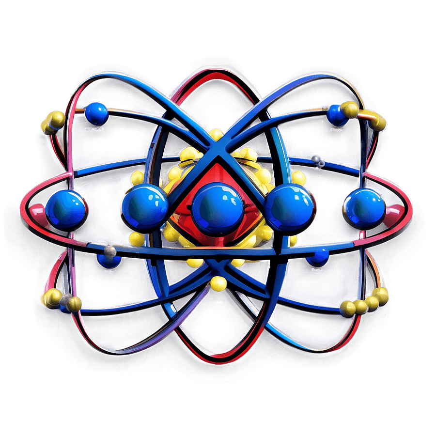 Atom Infographic PNG 97