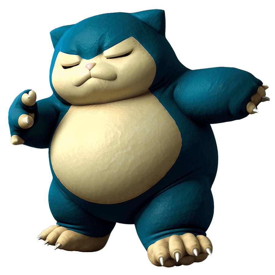 Snorlax and Friends PNG ogo