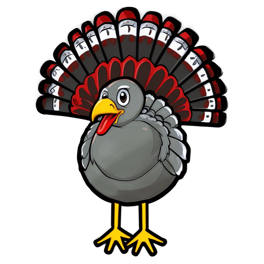 Turkey Outline Graphic PNG xoi