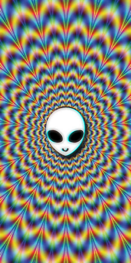 Trippykunst 1080 x 2160 tapet