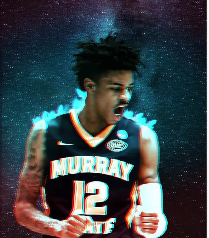 Ja Morant Blur Effect wallpaper.