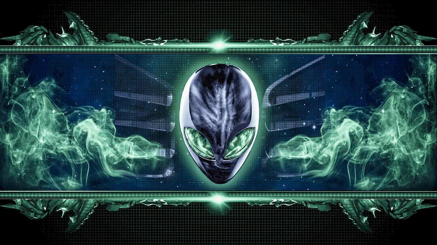 Technology Alienware The Cyan one HD Wallpaper | Background Image