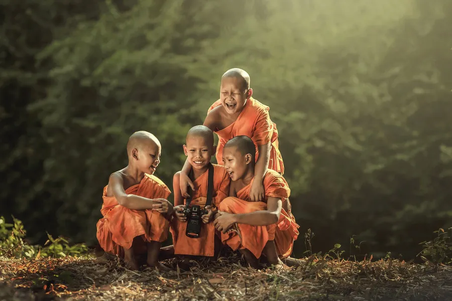 children background
