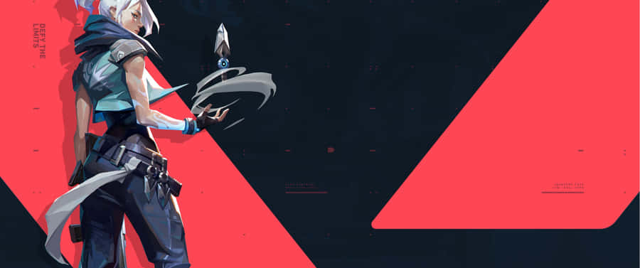 3440x1440pValorant Jett Hintergrund