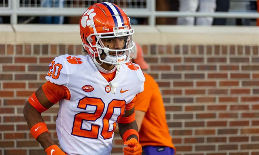 Clemson Footballspieler Nummer 20
