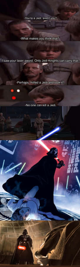 DarthVader leder Den Stora Jedipurgen.