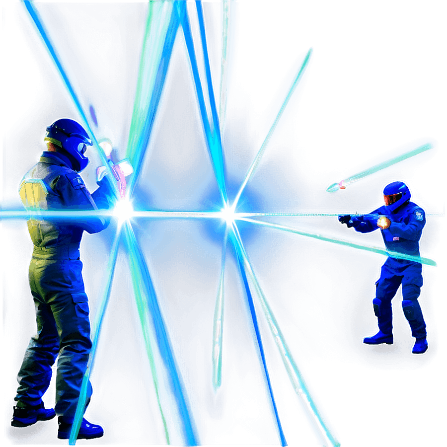 Laser Beam Collision PNG yos68