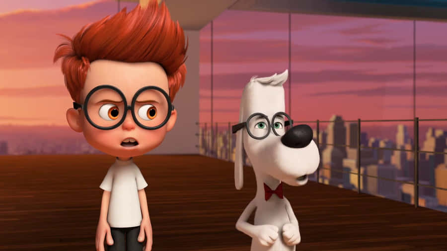 Mr. Peabody Sherman Sonnenuntergangsansicht