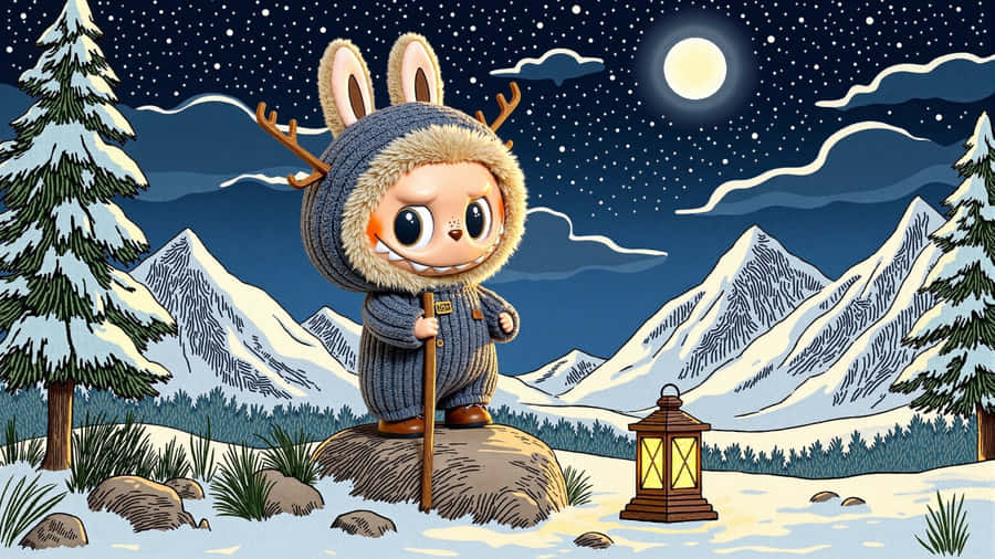 Labubu Winterabenteuer