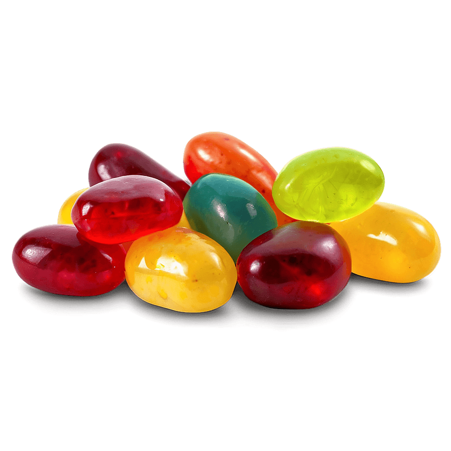 Fruit Flavored Jelly Bean PNG hkh
