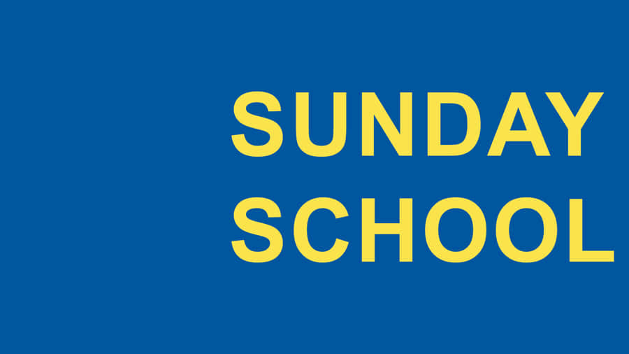 Sinalização da Escola de Domingo