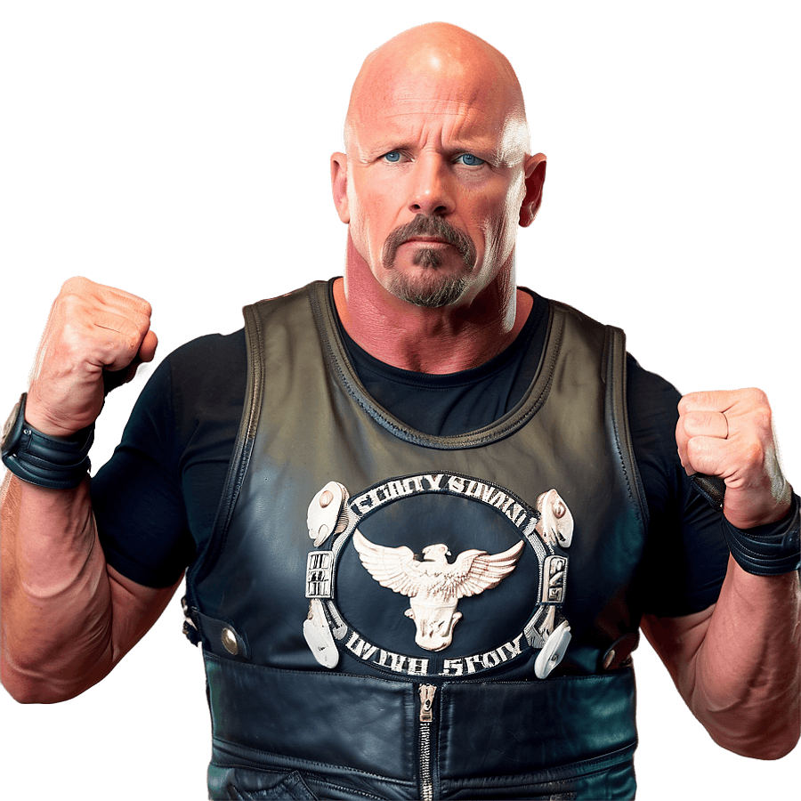 Stone Cold Steve Austin Ring Gear PNG jas43