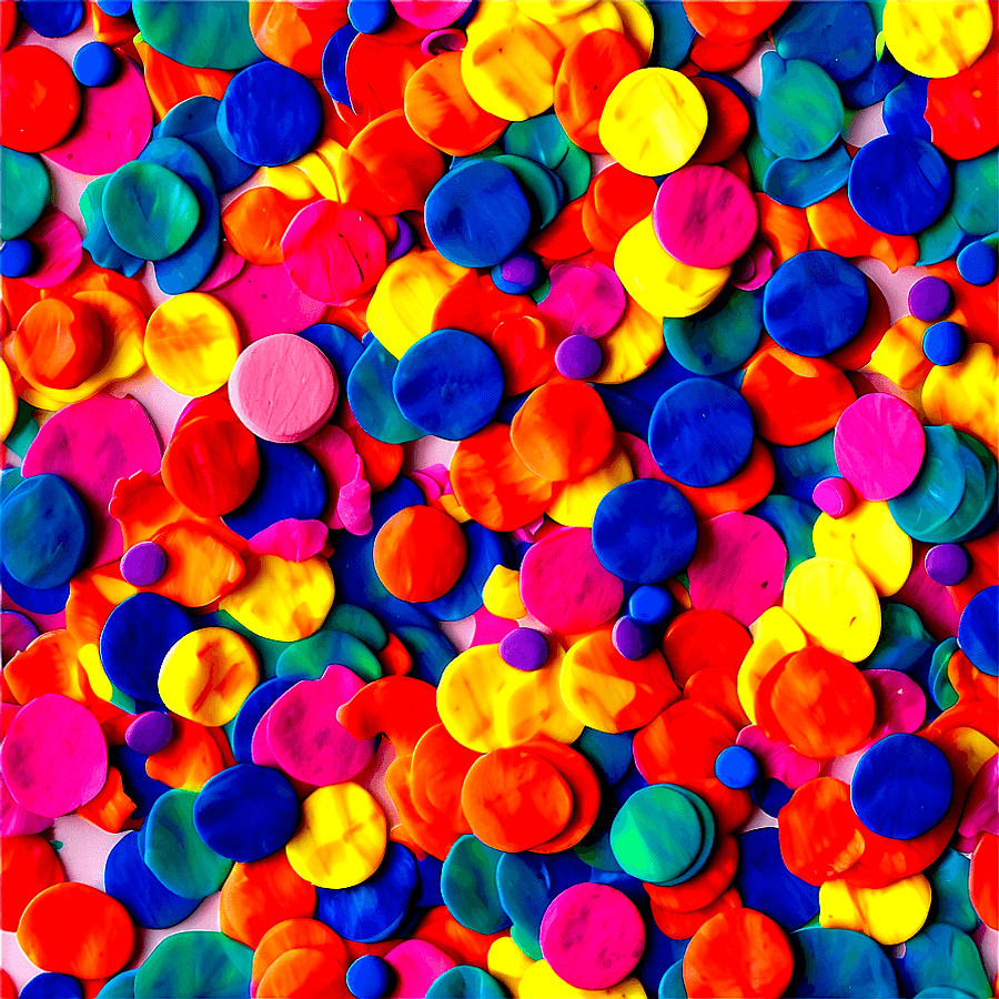 Colorful Confetti Sprinkles PNG lnq24