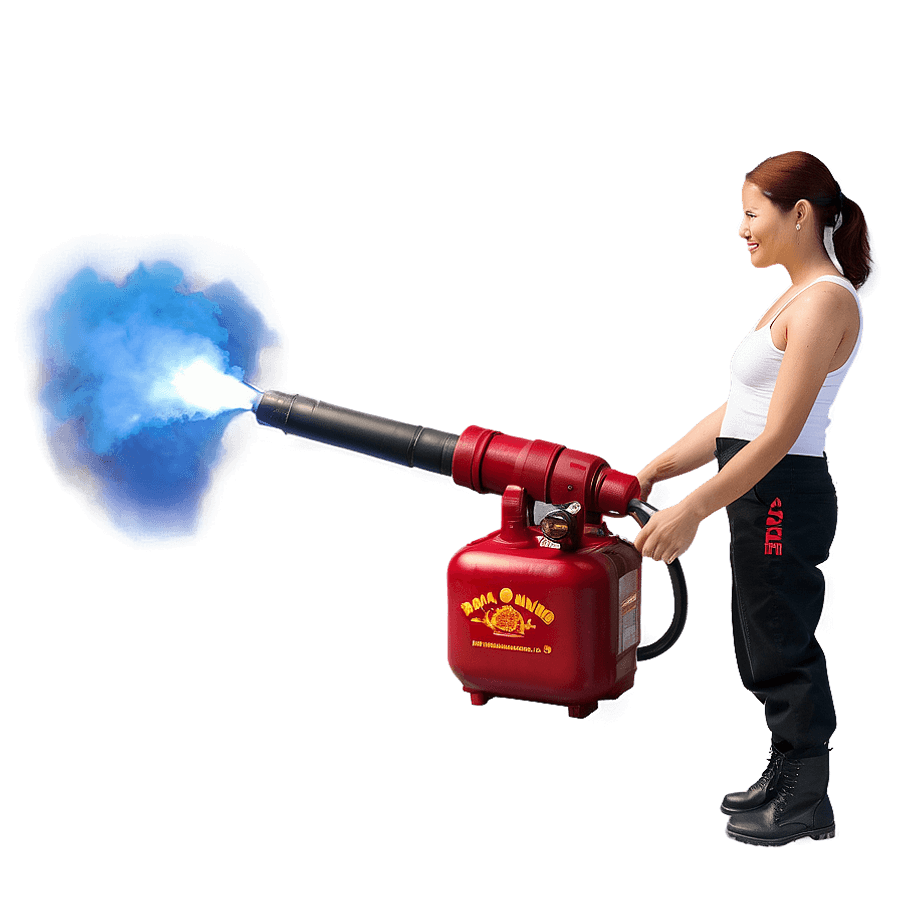 Pyrotechnic Flamethrower Show PNG 05232024