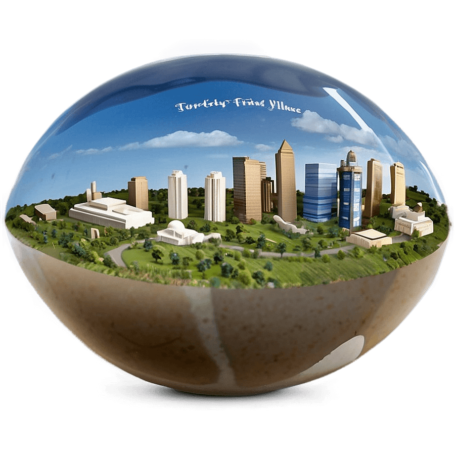 Tiny World Landmarks PNG pnw