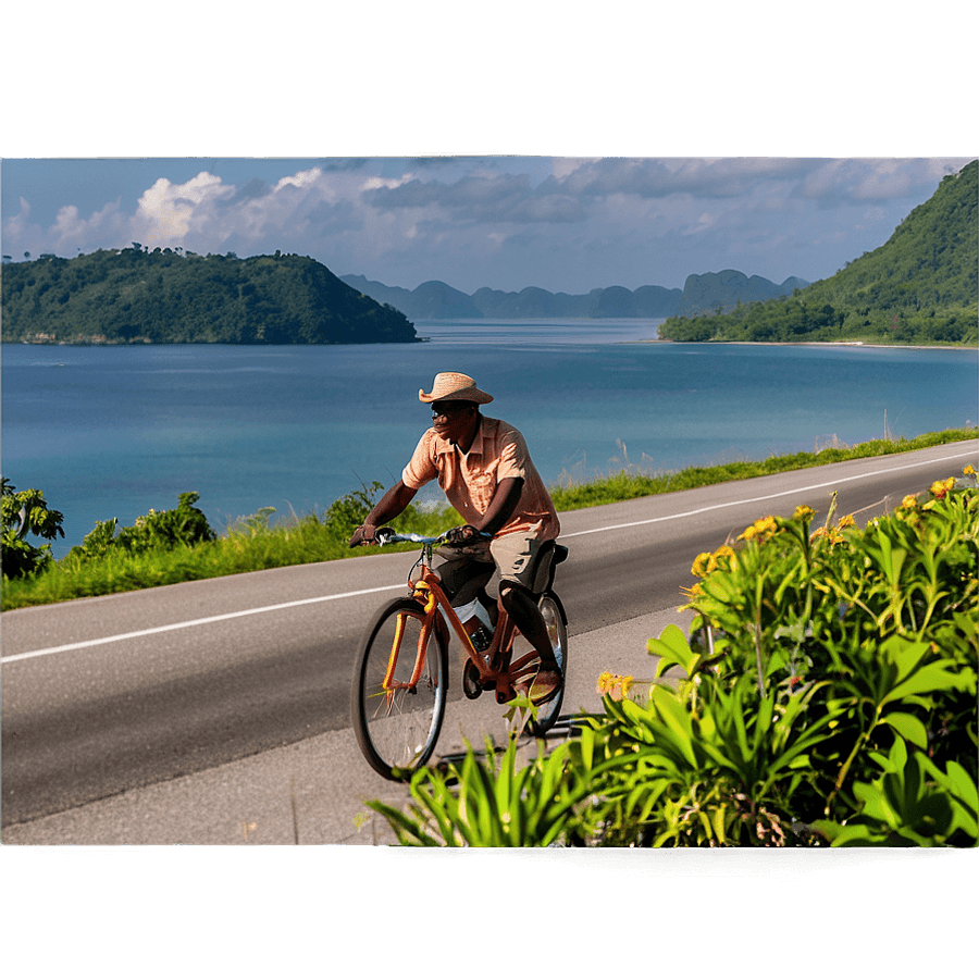 Biking Along the Coast PNG bxu76