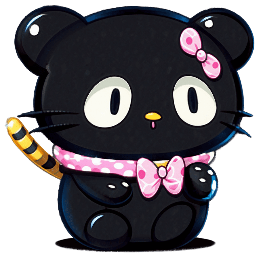 Kuromi Sanrio PNG voo