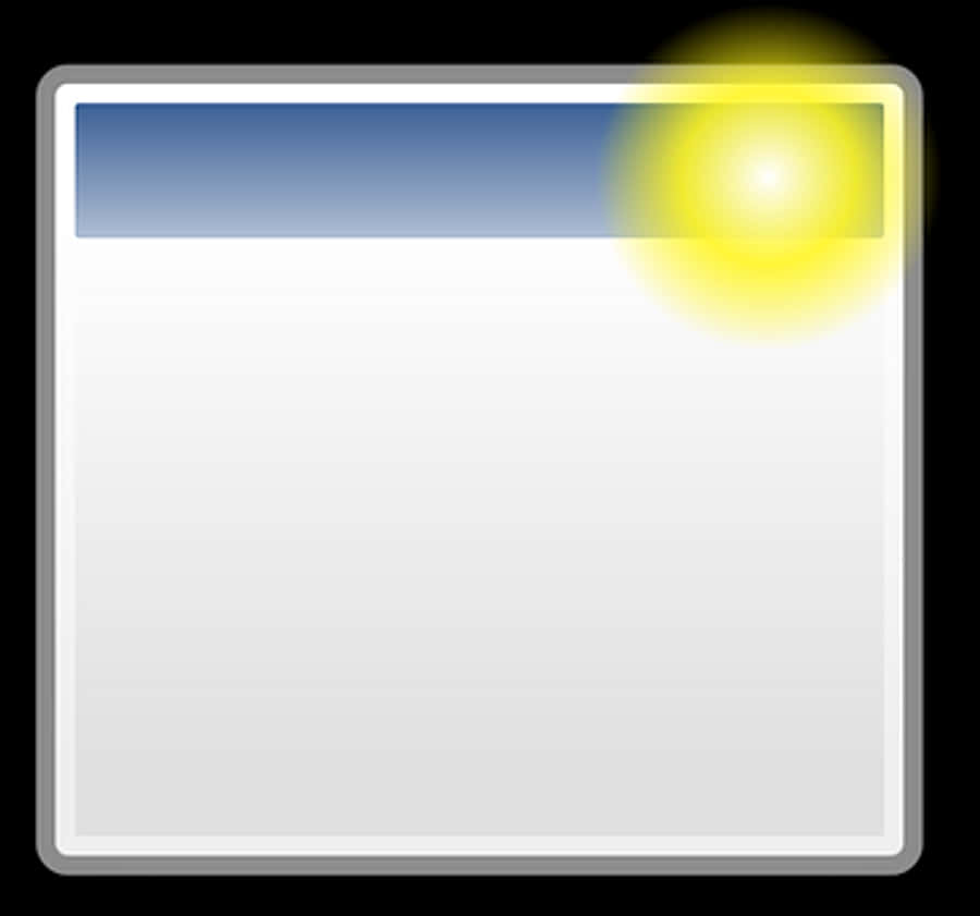 Graphic Window Interface Icon